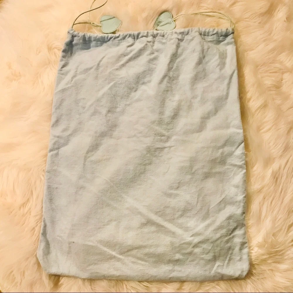 Juicy Couture Large Logo Blue Drawstring Bag - Picture 2 of 5
